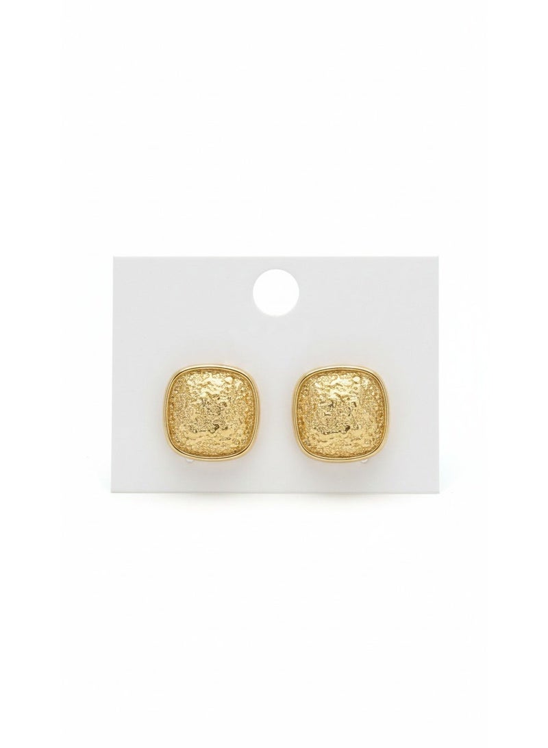 Small Gold Earrings, Elegant and Minimal Design, Suitable for Girls and All Ages, Lightweight for Daily Wear and Occasions - Image 1